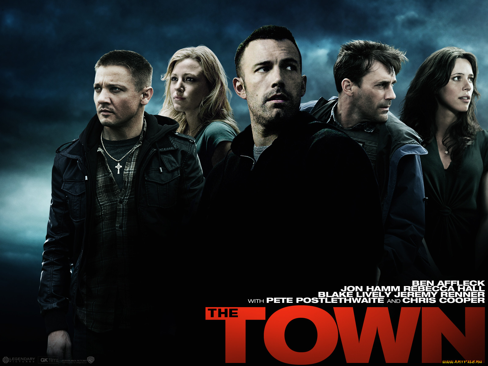the, town, , 